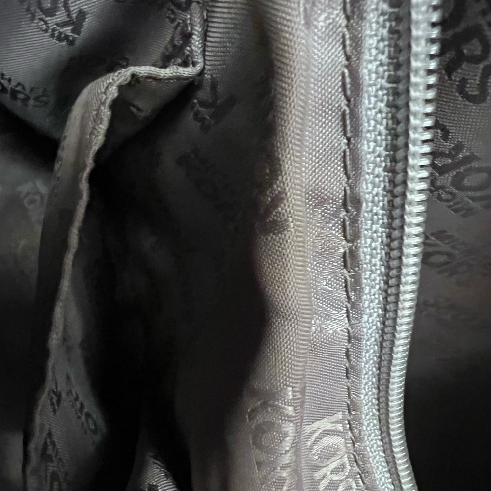 MICHAEL KORS JET SET EAST WEST MIRROR BRONZE METALLIC PATENT LEATHER TOTE - Picture 10 of 14